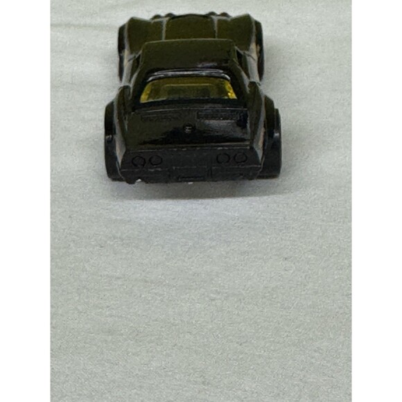 Hot Wheels '69 Corvette-Black w/Gold Graphic Flames-Muscle Car 2010 Collection - Picture 4 of 13